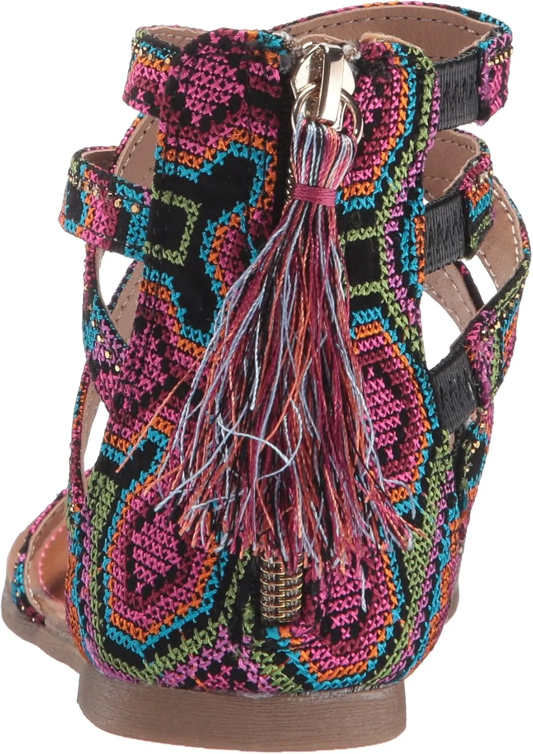 Steve Madden Unisex-Child JCROWN Gladiator Sandal