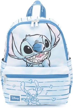Stitch 13"" Nylon Daypack, Blue