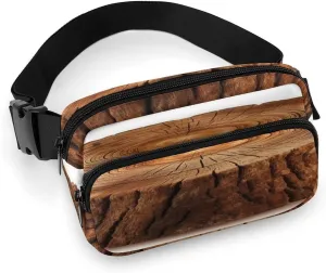Stump of Oak Tree Fanny Pack Lightweight Belt Bag with Adjustable Strap Hip Bum Bag for Running Travel