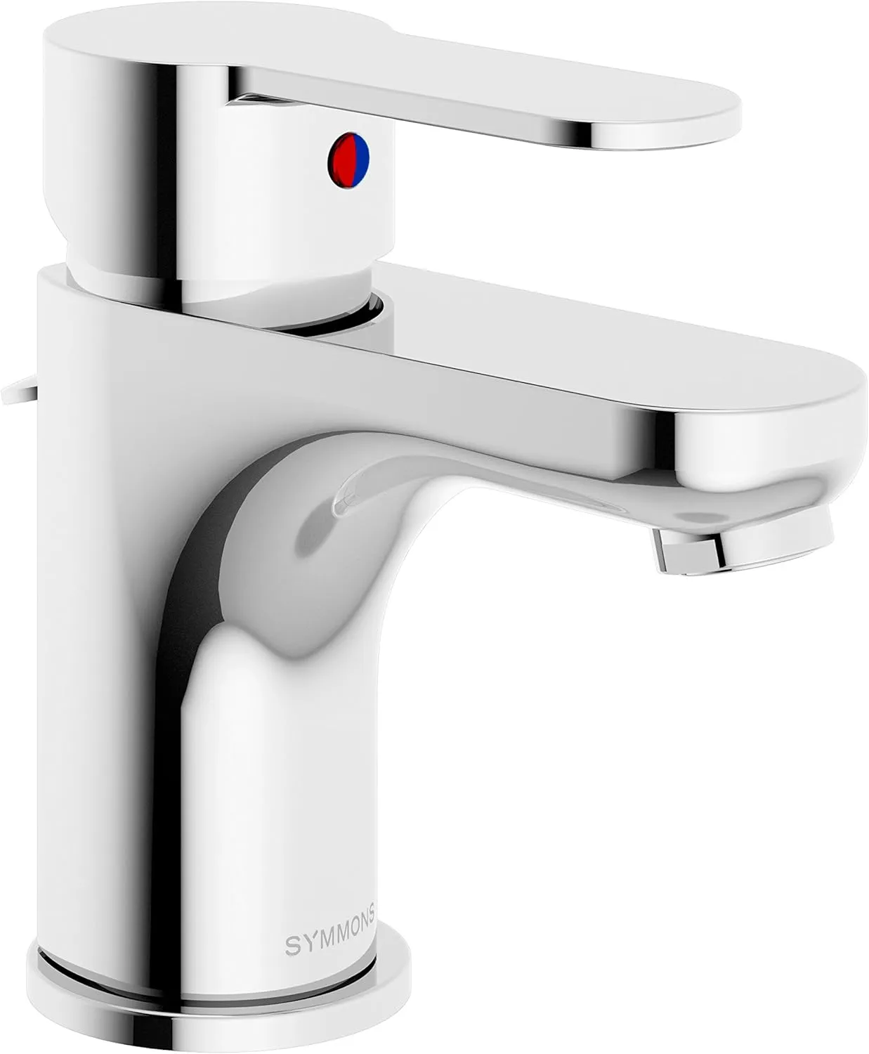Symmons SLS-6712-1.5 Identity Single Hole Single-Handle Bathroom Faucet with Drain Assembly in Polished Chrome (1.5 GPM)