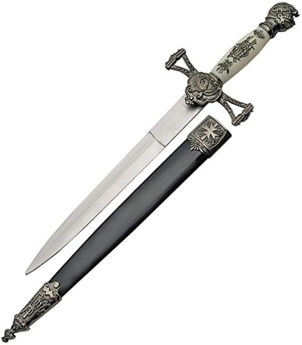 SZCO Supplies 211353 Knight's I Dagger, grey
