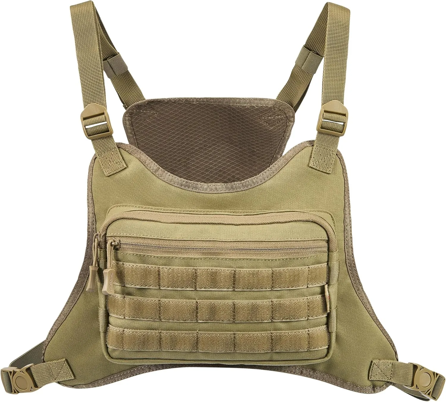 Tactical Chest Bag Military Molle Vest Pack Rig Front Body Edc Running Water Resistant Carrying Pouch for Men Women 3L