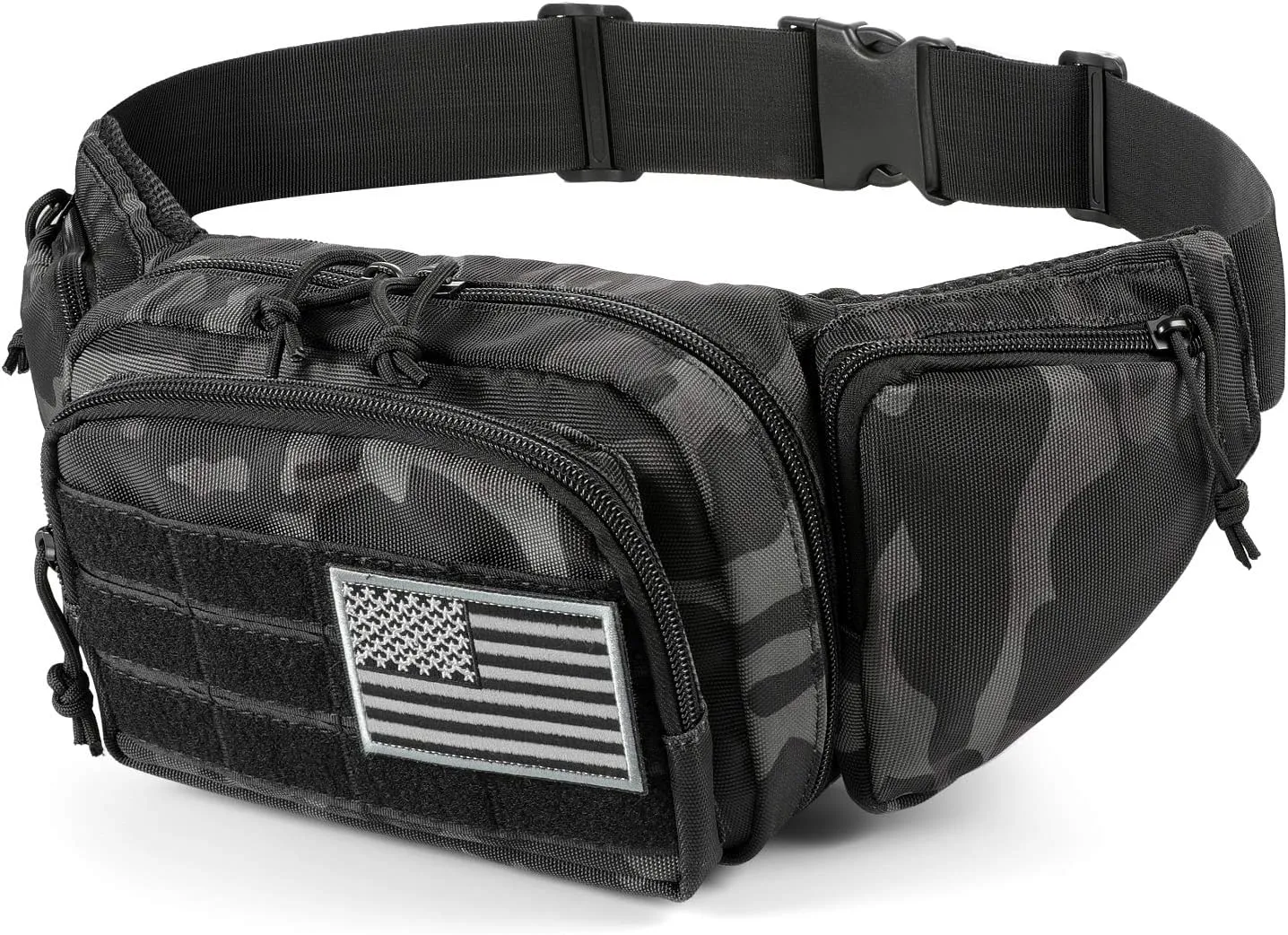 Tactical Fanny Pack Pistol Pouch Ultimate Fanny Pack Holster Fits 1911, Glock, H&K, Ruger, S&W M&P Shield, Taurus, Sig Sauer, Springfield, Beretta, Kimber, Walther, and More