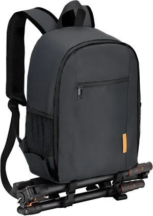 TARION Camera Bag Professional Camera Backpack Case with Laptop Compartment Waterproof Rain Cover for DSLR SLR Mirrorless Camera Lens Tripod Photography Backpack for Photographer Black TB-S(L)