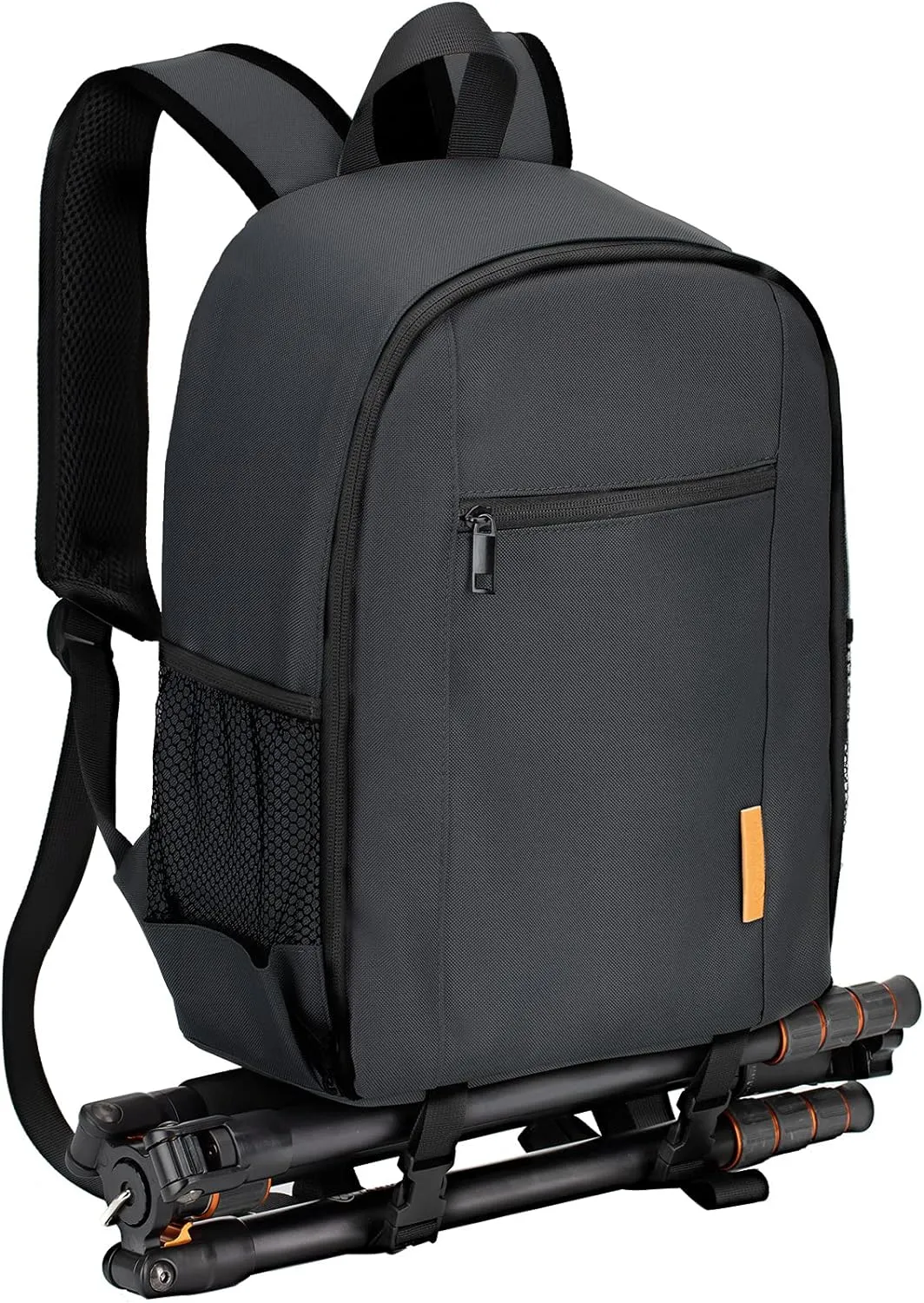 TARION Camera Bag Professional Camera Backpack Case with Laptop Compartment Waterproof Rain Cover for DSLR SLR Mirrorless Camera Lens Tripod Photography Backpack for Photographer Black TB-S(L)