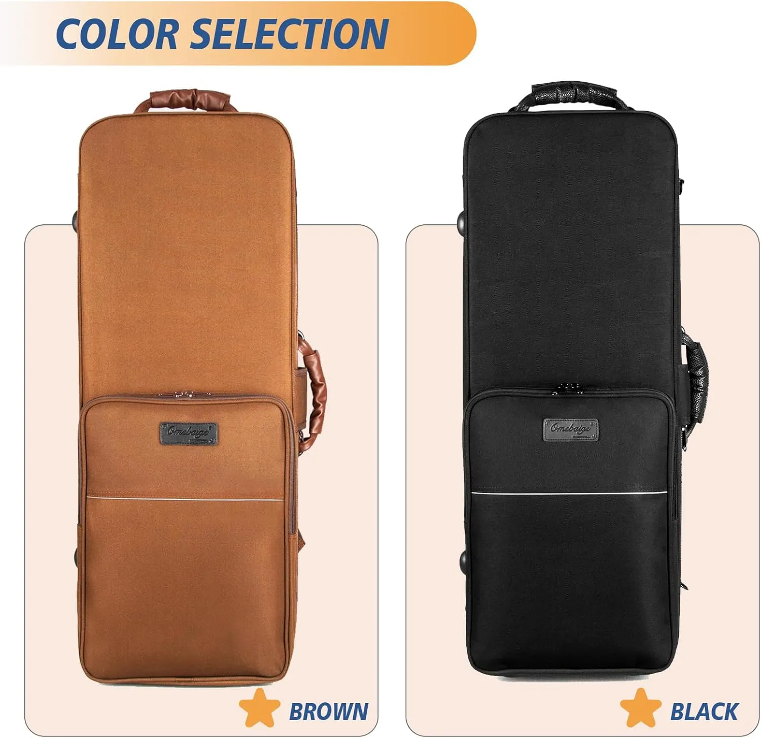 Tenor Saxophone Case With Wheels, Tenor Sax Roller Bag, Tenor Sax Backpack, Thicken Padded Shoulder Strap, Handle Strap Sax Accessories Carrying Bag