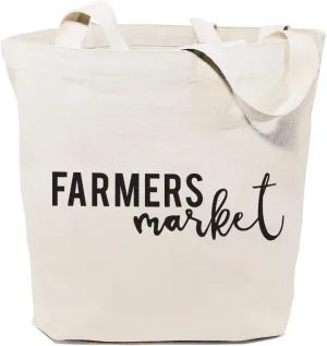 The Cotton & Canvas Co. Beach, Grocery, Farmers Market, Shopping and Travel Reusable Shoulder Tote and Handbag …