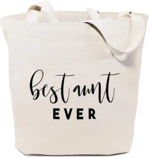 The Cotton & Canvas Co. Best Ever Beach, Shopping and Travel Reusable Shoulder Tote and Handbag