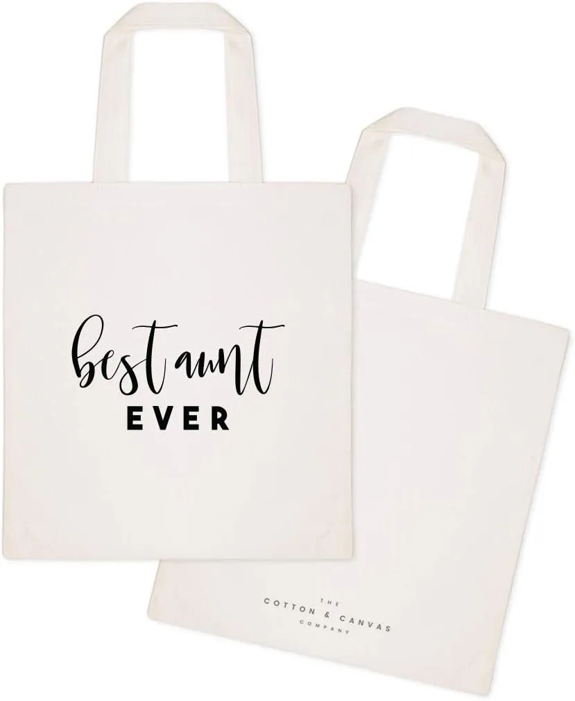 The Cotton & Canvas Co. Best Ever Beach, Shopping and Travel Reusable Shoulder Tote and Handbag