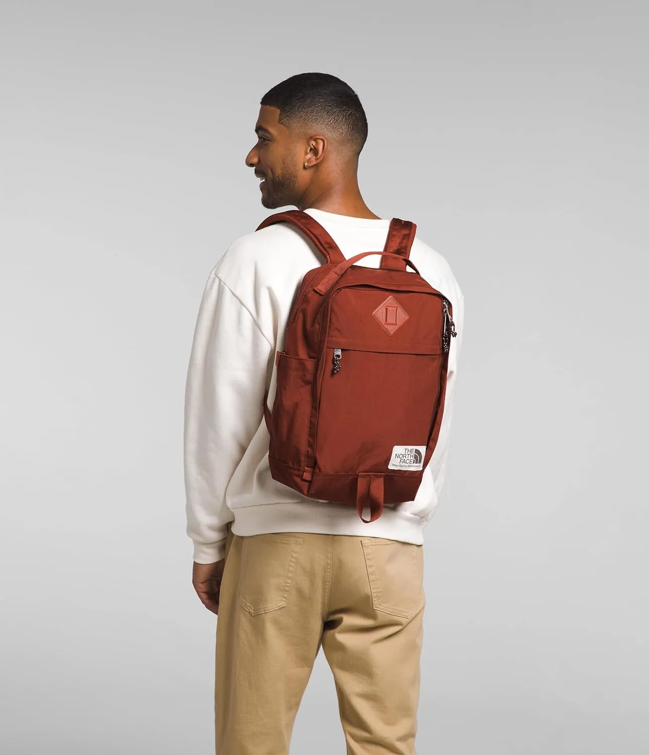 THE NORTH FACE Berkeley Daypack, Brandy Brown/Coal Brown, One Size