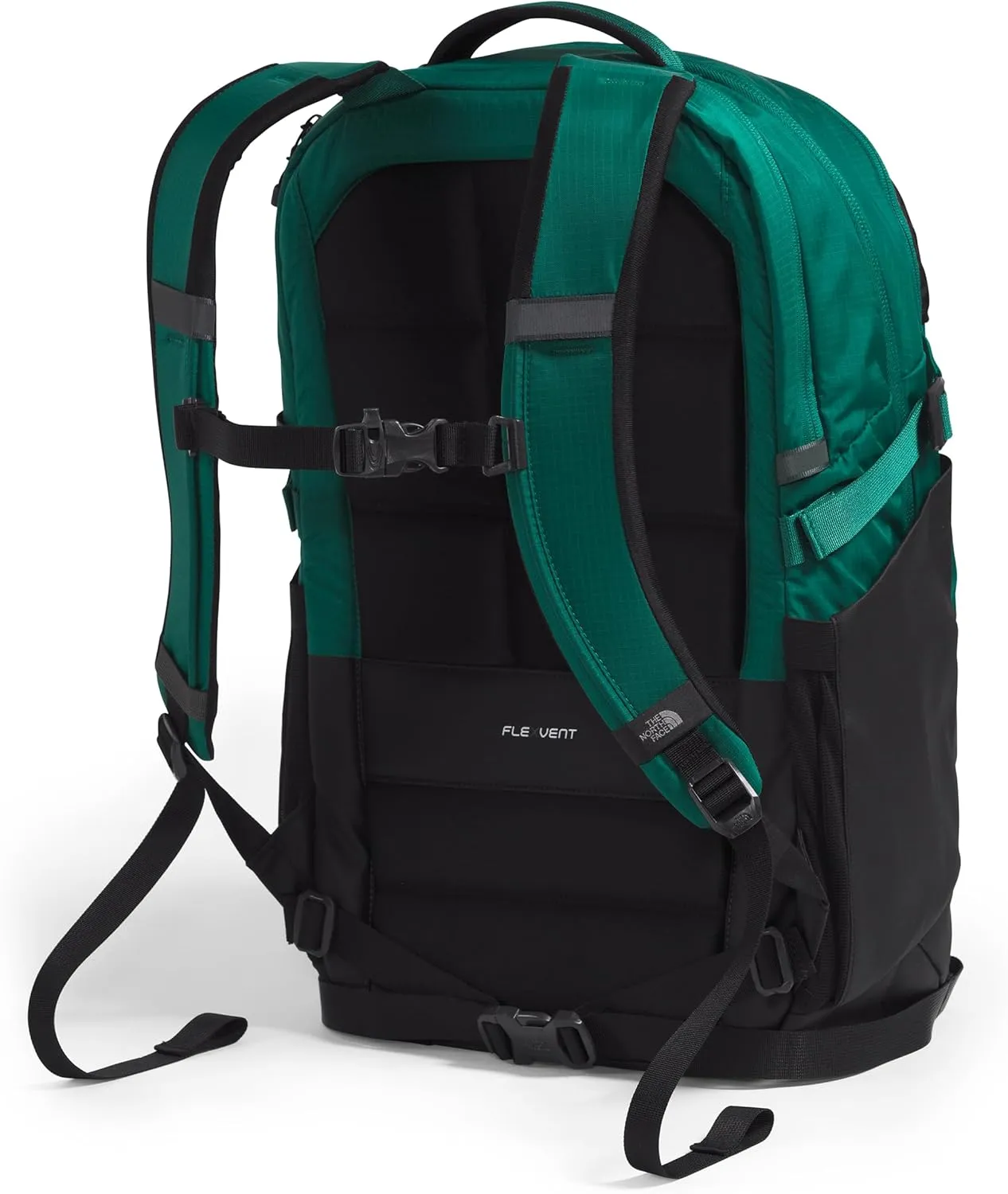 THE NORTH FACE Router Everyday Laptop Backpack, Evergreen/TNF Black, One Size