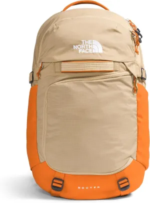 THE NORTH FACE Router Everyday Laptop Backpack, Khaki Stone/Desert Rust, One Size