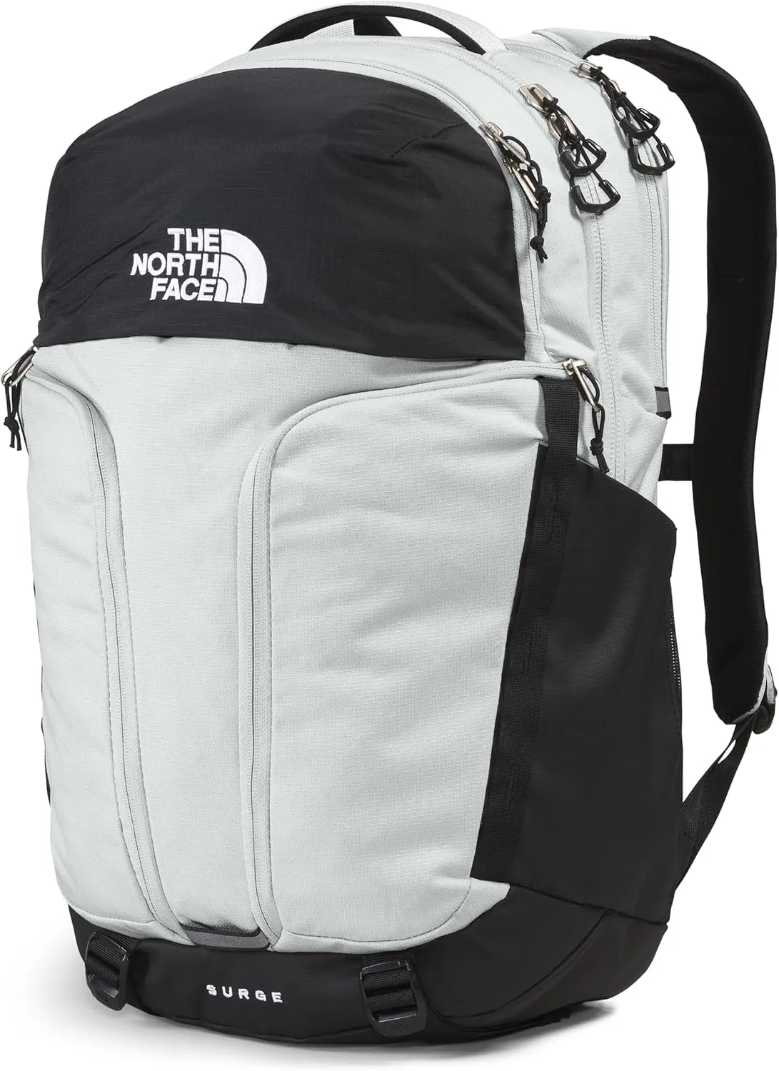 THE NORTH FACE Surge Commuter Laptop Backpack, Tin Grey Dark Heather/TNF Black-NPF, One Size