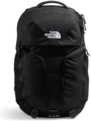 THE NORTH FACE Women's Surge Commuter Laptop Backpack - PFAS Free, TNF Black/TNF Black-NPF, One Size
