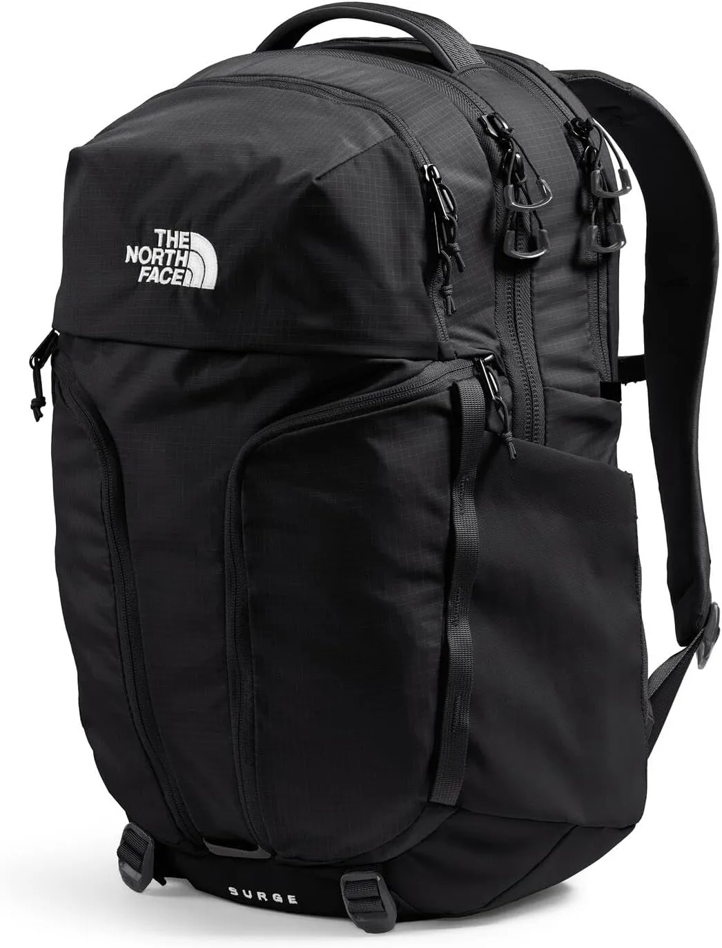 THE NORTH FACE Women's Surge Commuter Laptop Backpack - PFAS Free, TNF Black/TNF Black-NPF, One Size