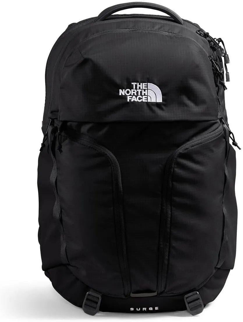 THE NORTH FACE Women's Surge Commuter Laptop Backpack - PFAS Free, TNF Black/TNF Black-NPF, One Size