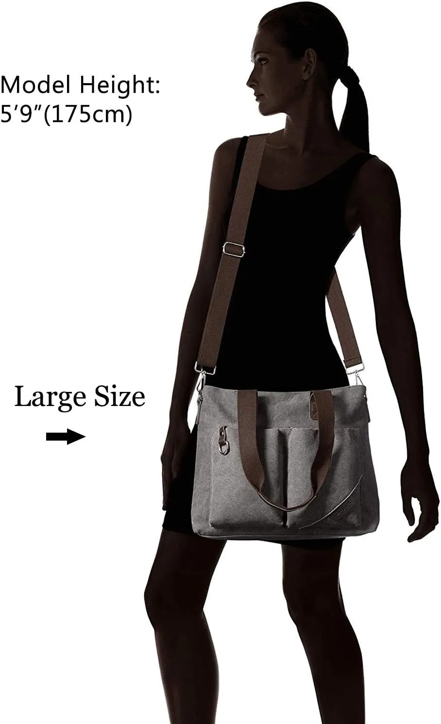 ToLFE Women Top Handle Satchel Handbags Tote Purse Shoulder Bag