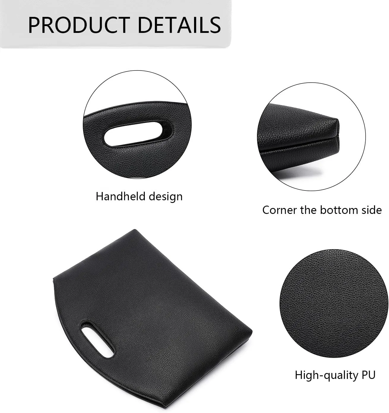 Top-Handle Bag with Sleek Design, Fits Laptops, Legal Size Documents and More - Perfect for Work or School