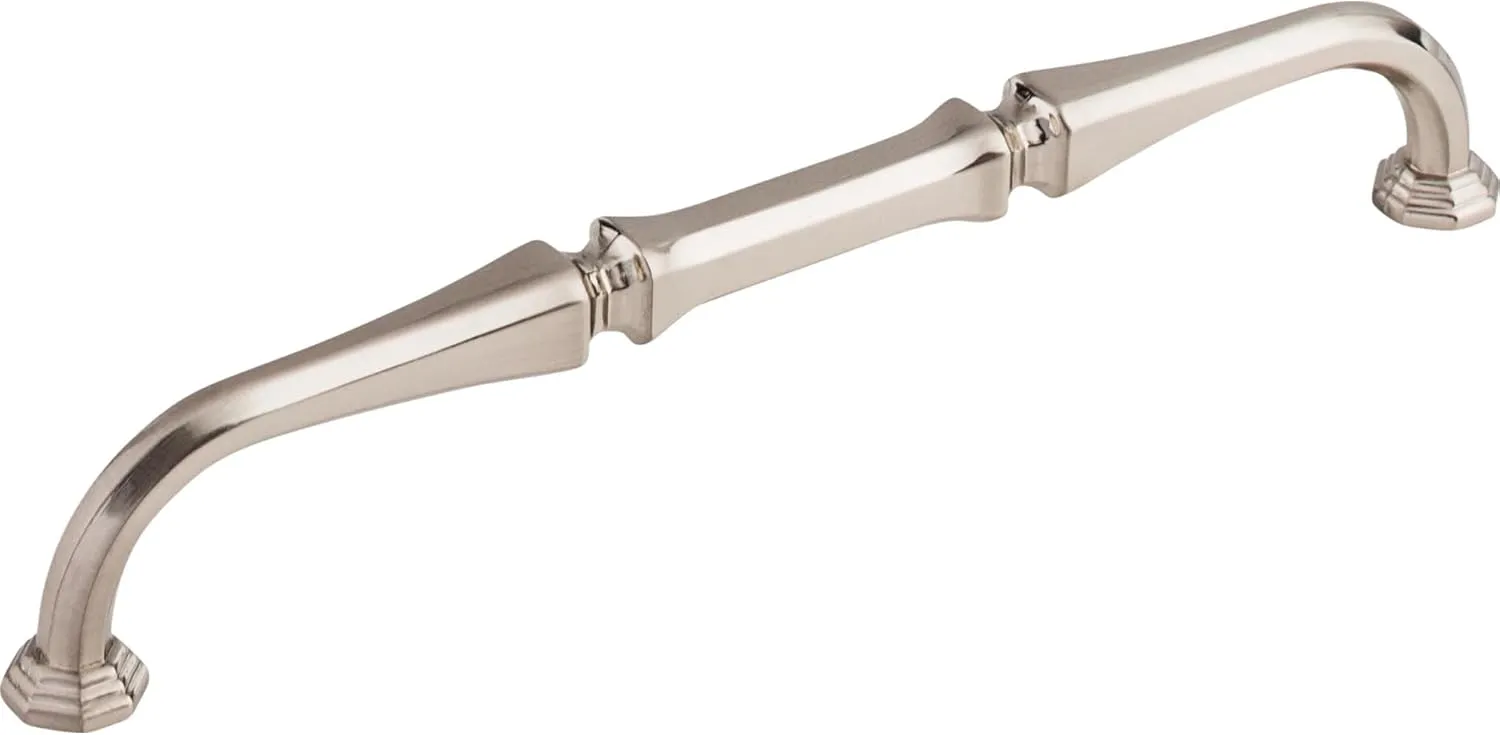 Top Knobs TK343 Chalet 7 Inch Center to Center Handle Cabinet Pull from The Chareau Collection - Polished Chrome