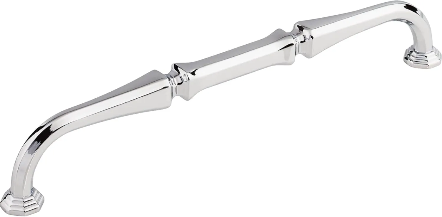 Top Knobs TK343 Chalet 7 Inch Center to Center Handle Cabinet Pull from The Chareau Collection - Polished Chrome