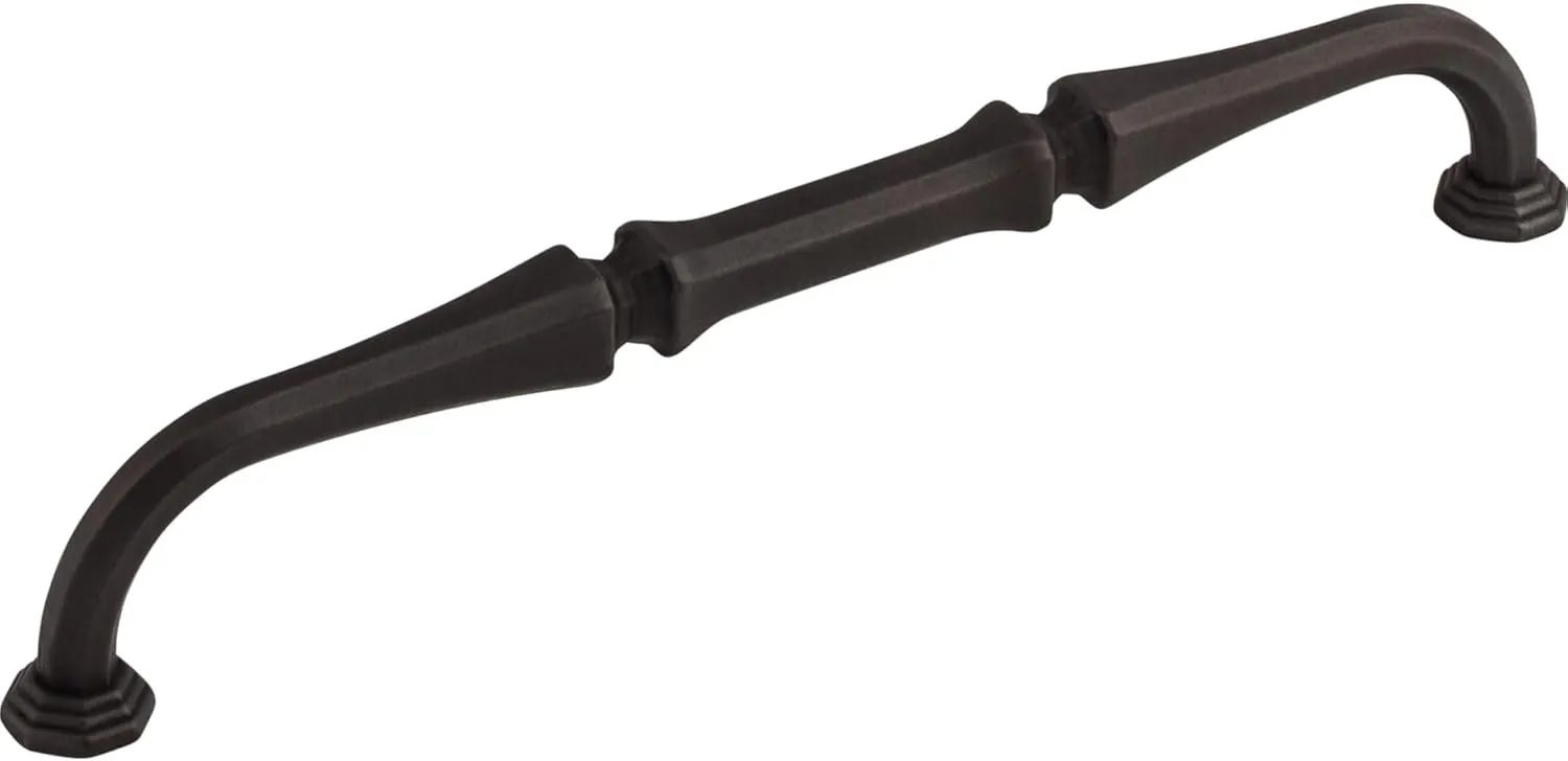 Top Knobs TK343 Chalet 7 Inch Center to Center Handle Cabinet Pull from The Chareau Collection - Polished Chrome