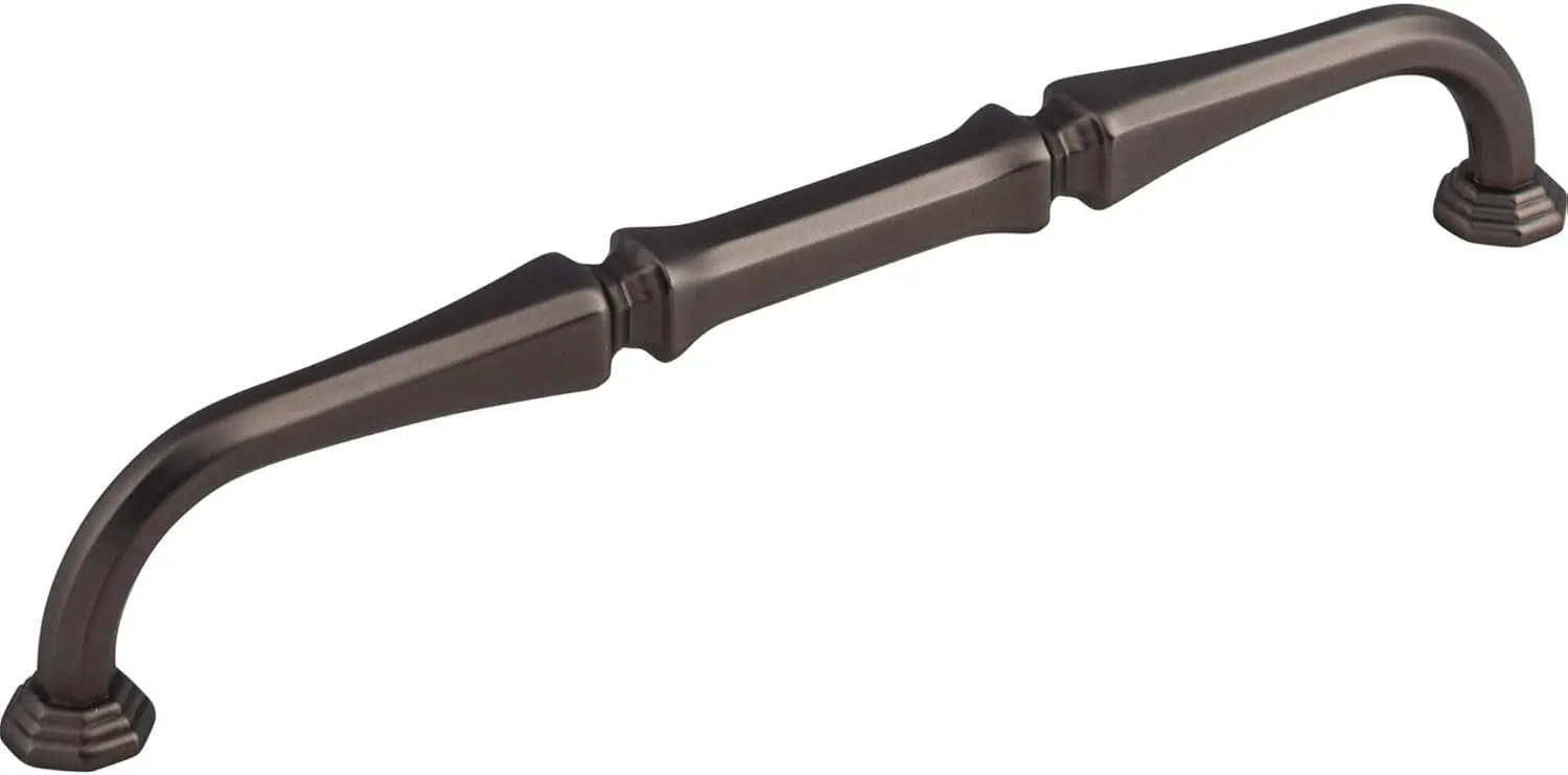 Top Knobs TK343 Chalet 7 Inch Center to Center Handle Cabinet Pull from The Chareau Collection - Polished Chrome