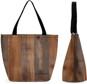 Tote Bag for Women Grocery Bag Blue Pattern Foldable Shopping Bags Reusable Large Tote Bag