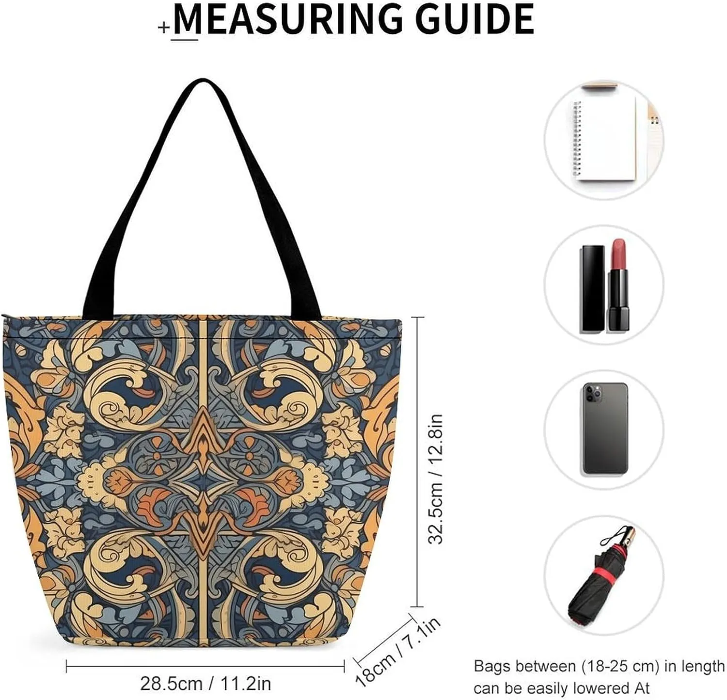 Tote Bag for Women Grocery Bag Golden Retriever Dog Foldable Shopping Bags Reusable Large Tote Bag