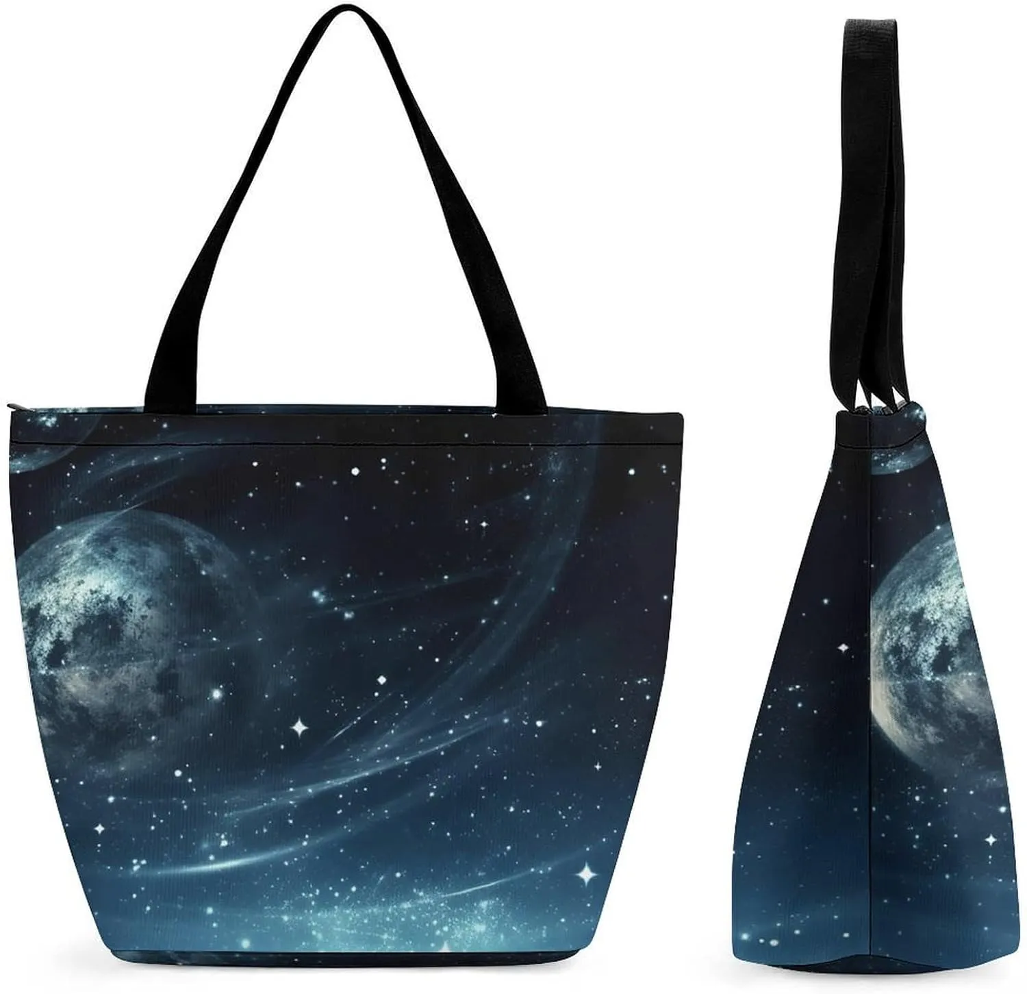 Tote Bag for Women Grocery Bag Several Blueberries Foldable Shopping Bags Reusable Large Tote Bag