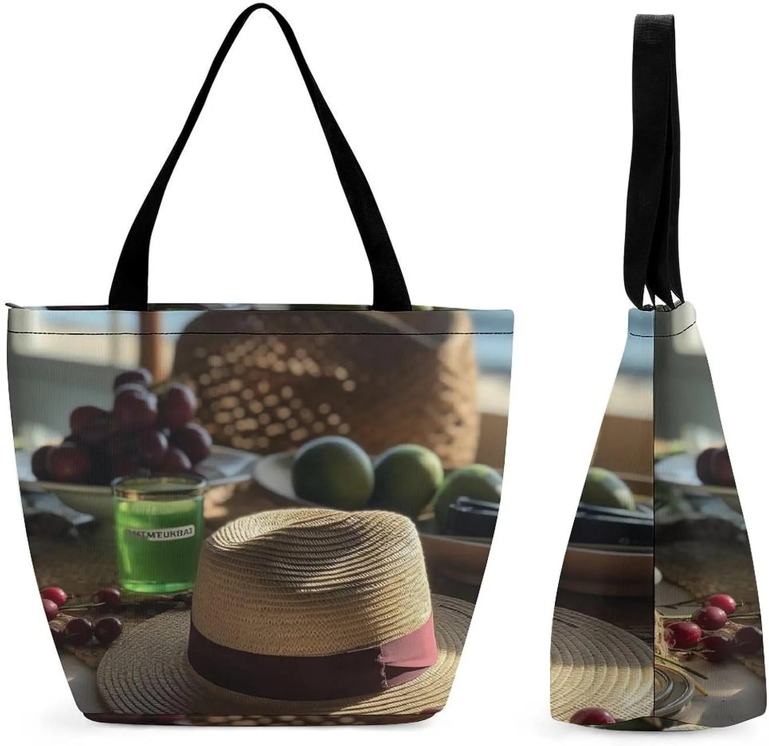 Tote Bag for Women Grocery Bag Special Ethnic Patterns Foldable Shopping Bags Reusable Large Tote Bag