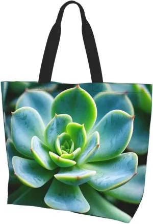 Tote Bag for Women Sunflower Field Sunset Grocery Bag Foldable Shopping Bags Reusable Large Tote Bag