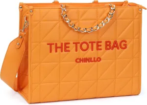 Tote Bag for Women, Top Handle Stachel Purse and Handbags with Shoulder Strap
