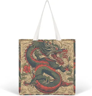 Tote Bag Laptop Handbag A Few Animal Grocery Bag Canvas Shoulder Bag Crossbody Bag for Travel