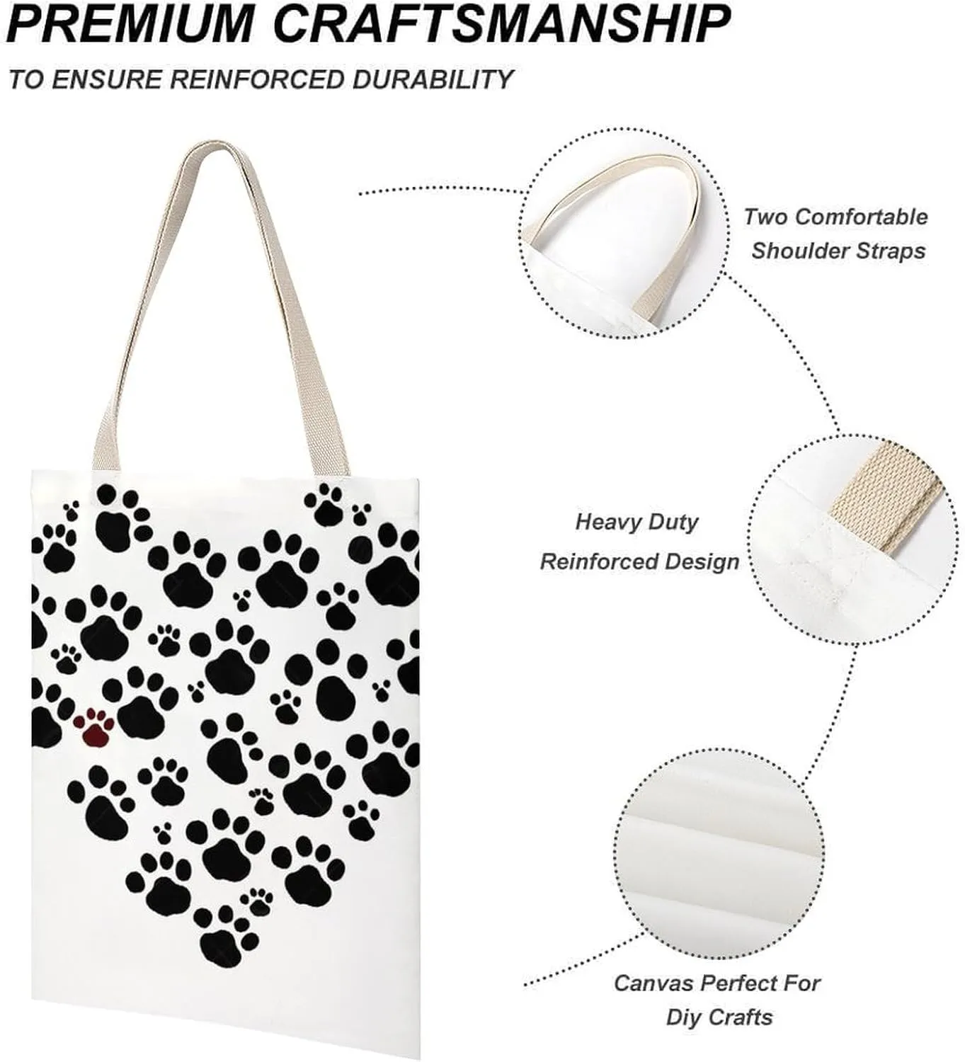 Tote Bag Laptop Handbag Cute Butterflies Grocery Bag Canvas Shoulder Bag Crossbody Bag for Travel