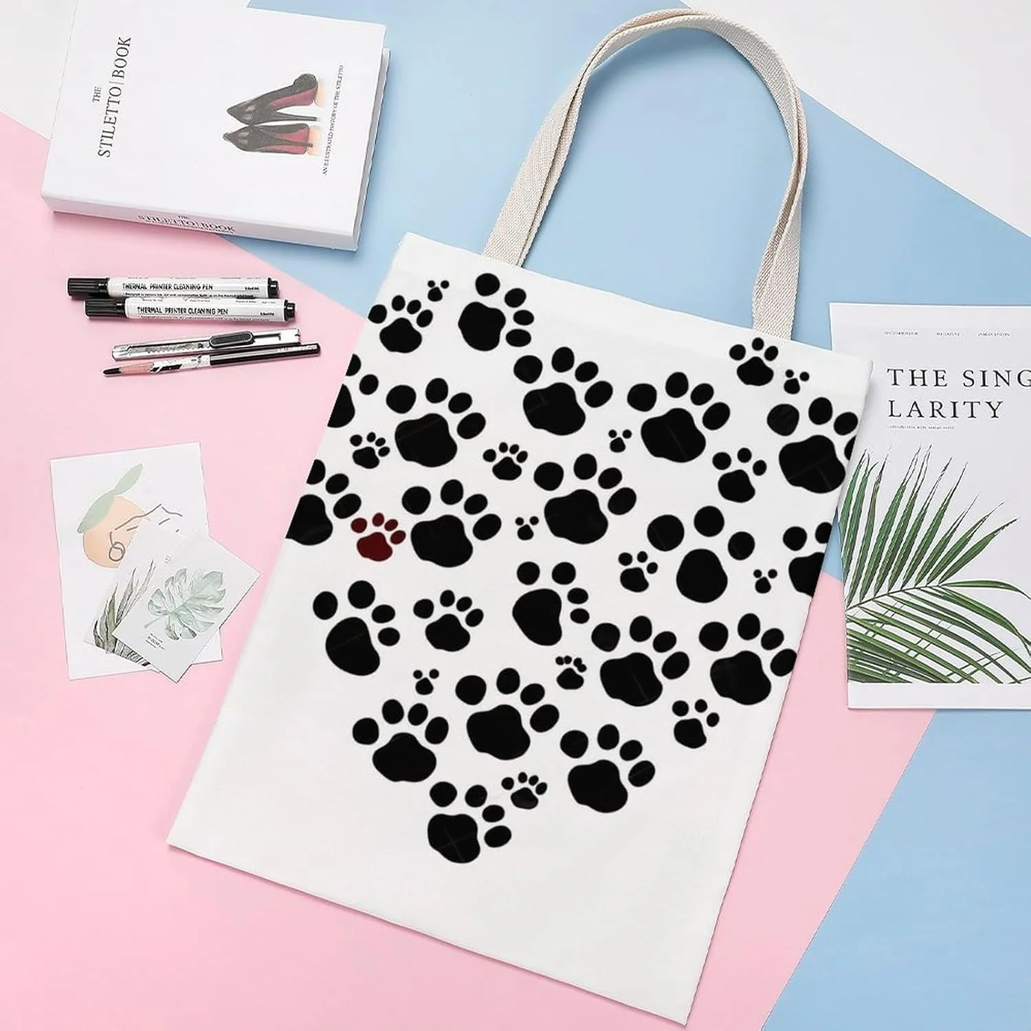 Tote Bag Laptop Handbag Cute Butterflies Grocery Bag Canvas Shoulder Bag Crossbody Bag for Travel