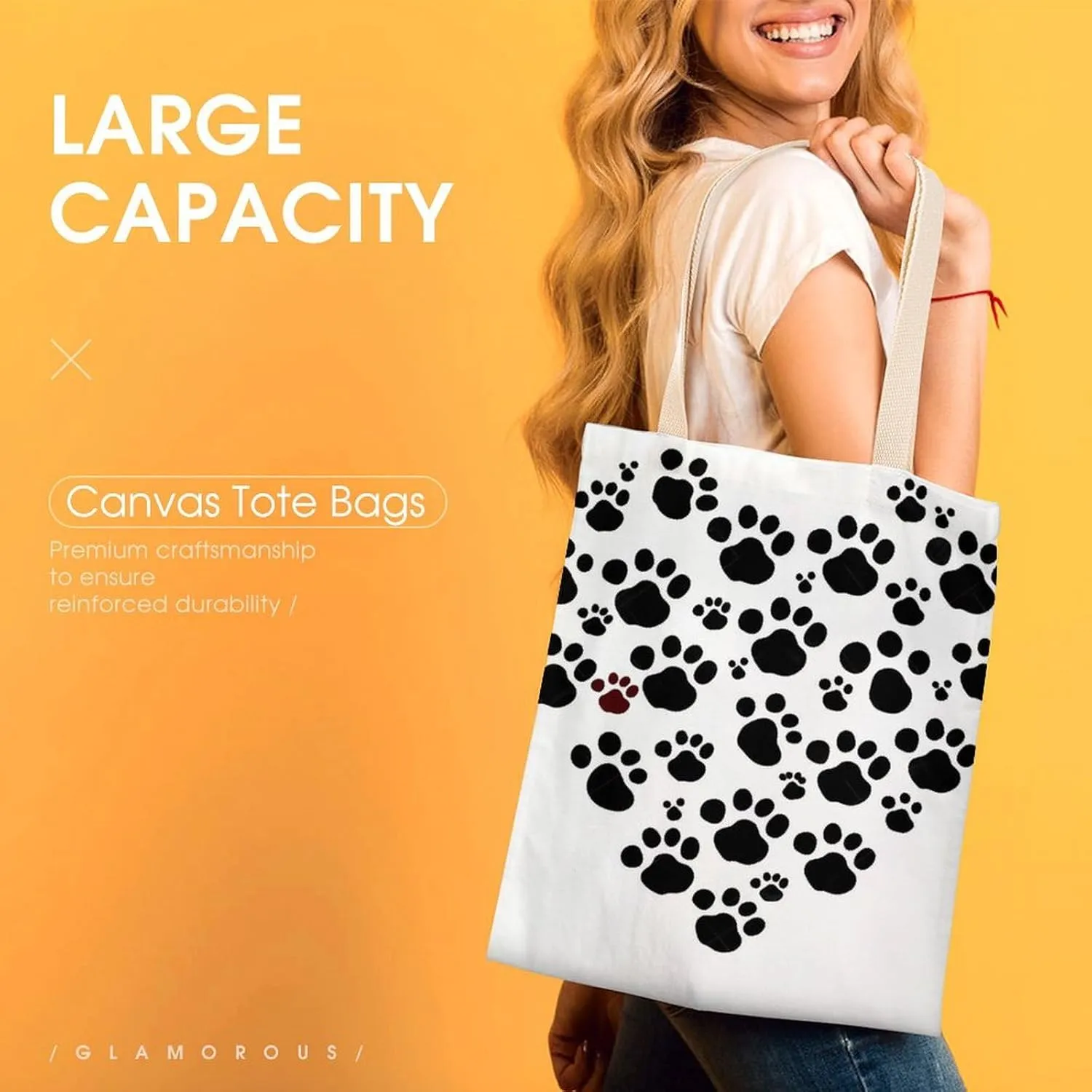 Tote Bag Laptop Handbag Cute Butterflies Grocery Bag Canvas Shoulder Bag Crossbody Bag for Travel