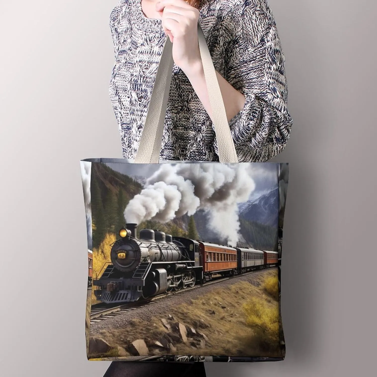 Tote Bag Laptop Handbag Teal And Gold Marble Grocery Bag Canvas Shoulder Bag Crossbody Bag for Travel