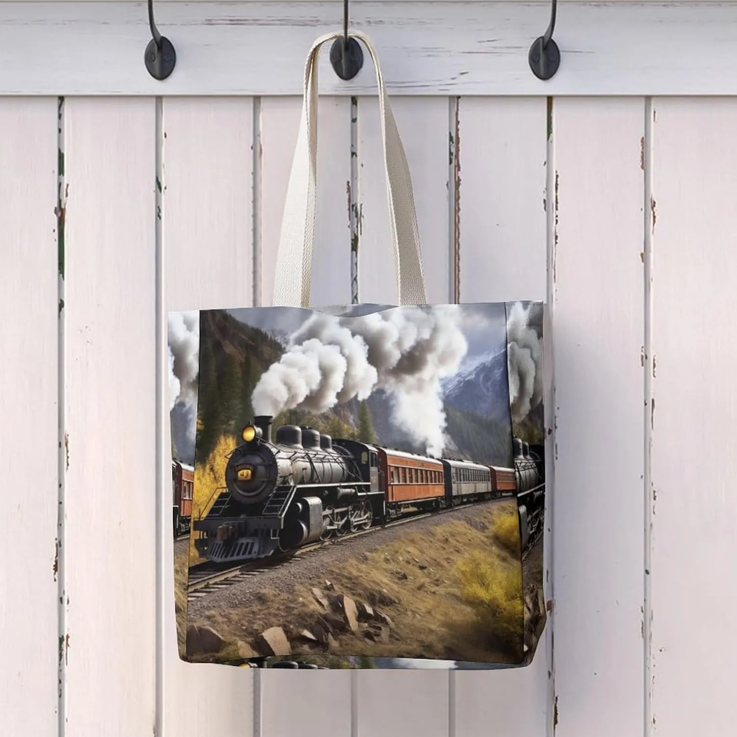Tote Bag Laptop Handbag Teal And Gold Marble Grocery Bag Canvas Shoulder Bag Crossbody Bag for Travel