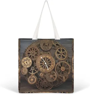 Tote Bag Laptop Handbag The Silent Monkey Grocery Bag Canvas Shoulder Bag Crossbody Bag for Travel
