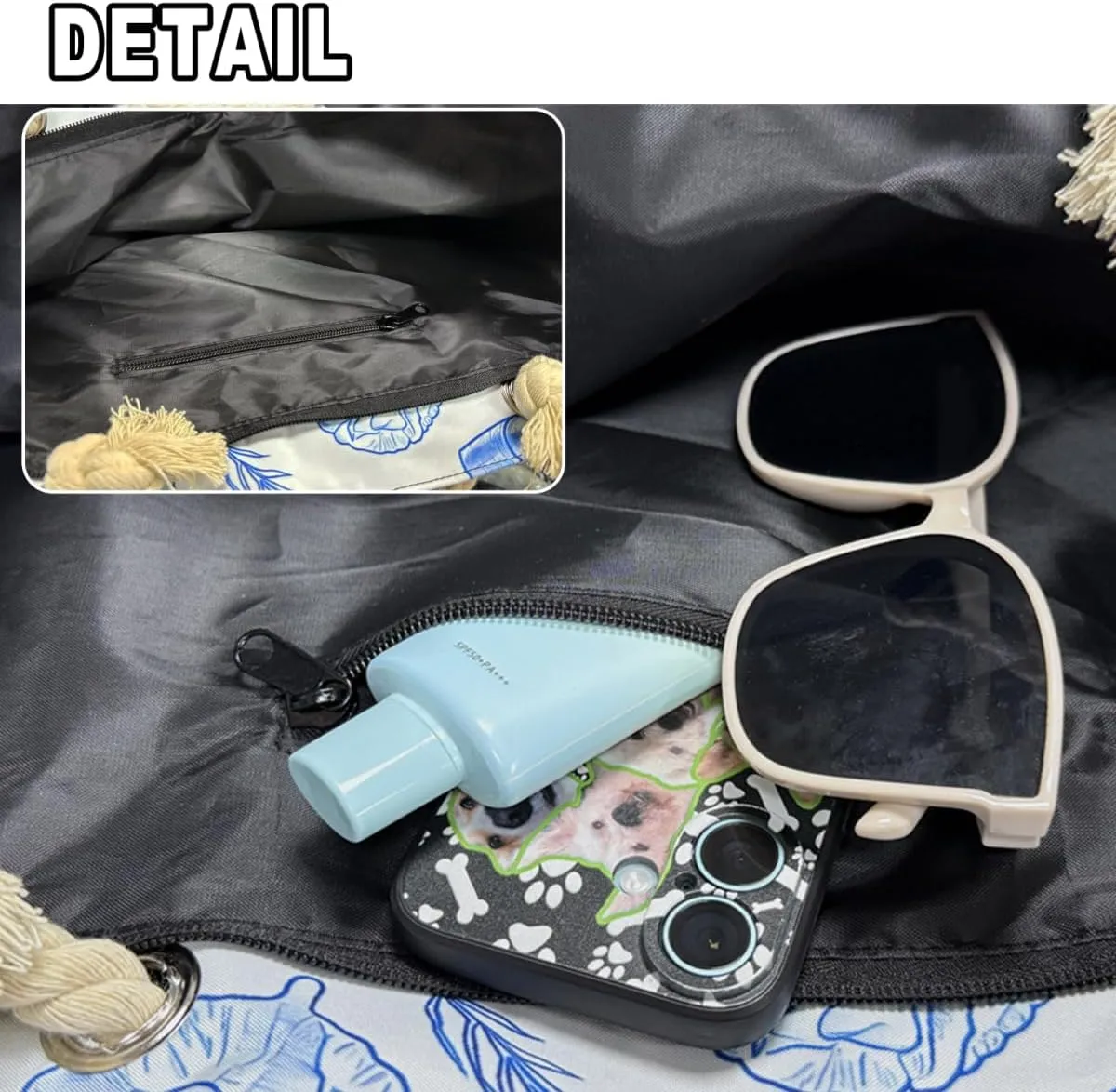 Tote Bags for Women Shoulder Hobo Purse, Canvas Zipper Satchel Handbags for Gym Travel School, Shopping Bag