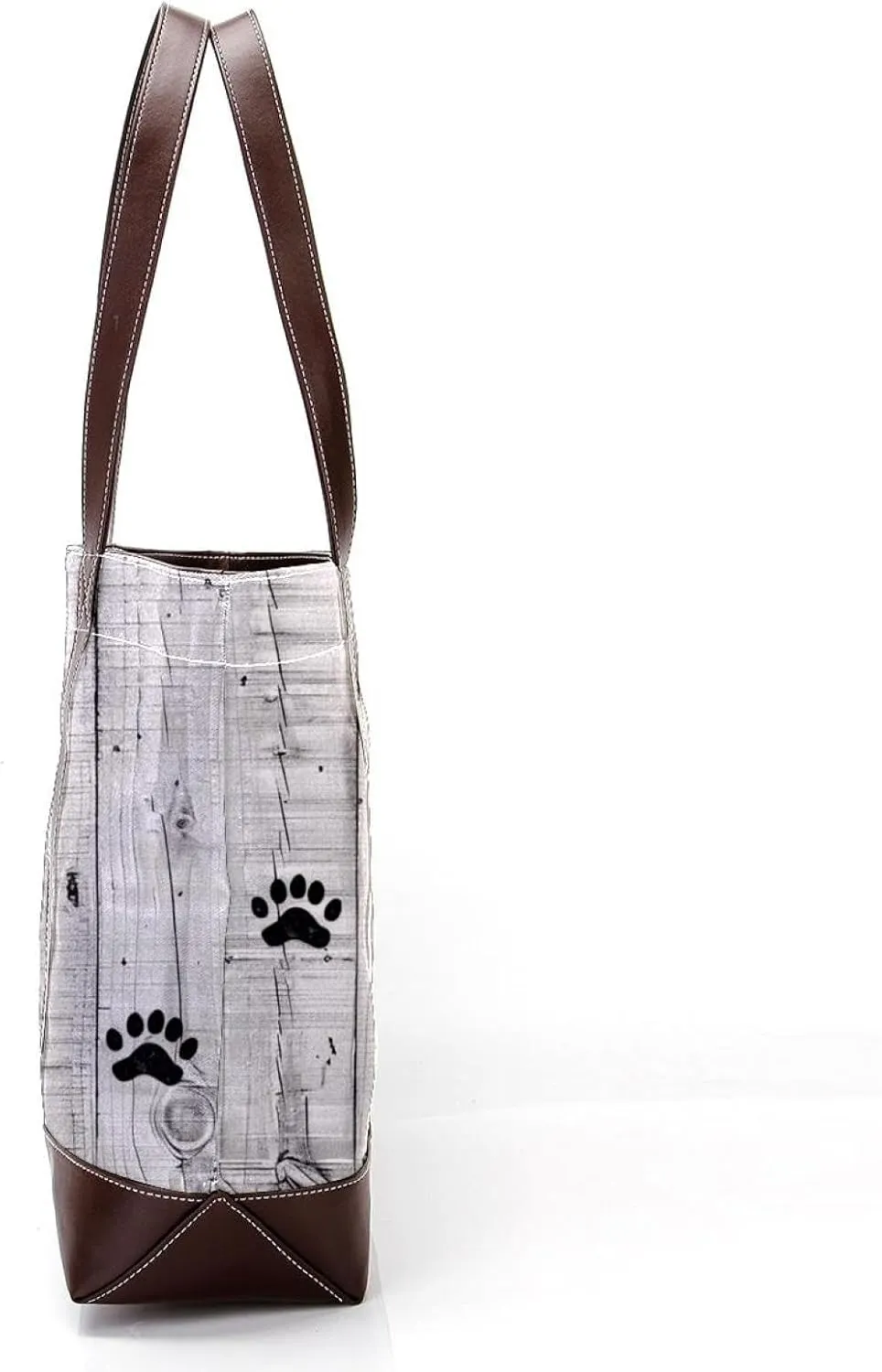 Tote Bags, Large Tote Bag, Women's Tote Handbags, Plank Paw Print Animal, Womens Tote Bags for Work