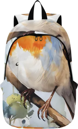 Travel Backpack for Men Laptop Bag Work Fashion Design Daypack Bird Sparrow 6 Large Lightweight Outdoor Casual