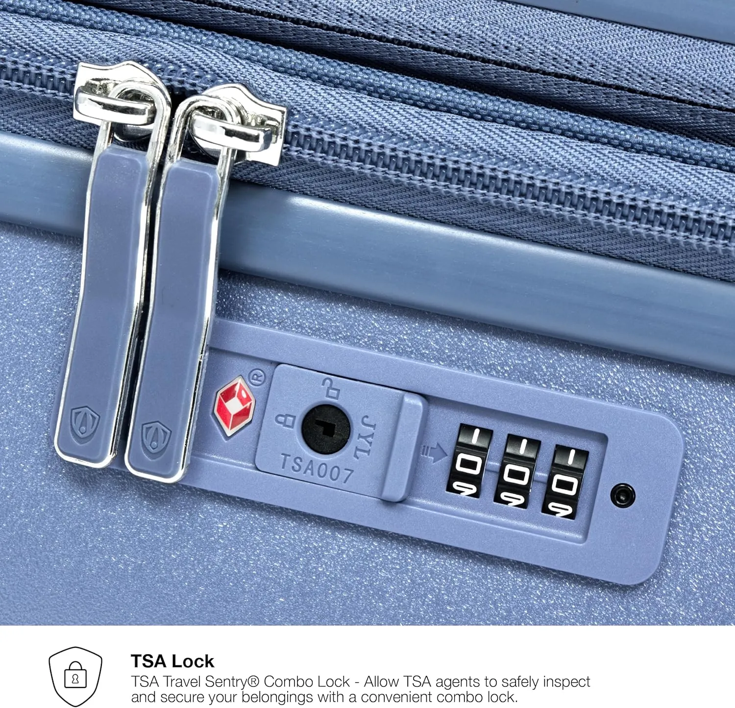 Traveler's Choice Elm Expandable Spinner Luggage, Matte Navy, 2 Piece Set