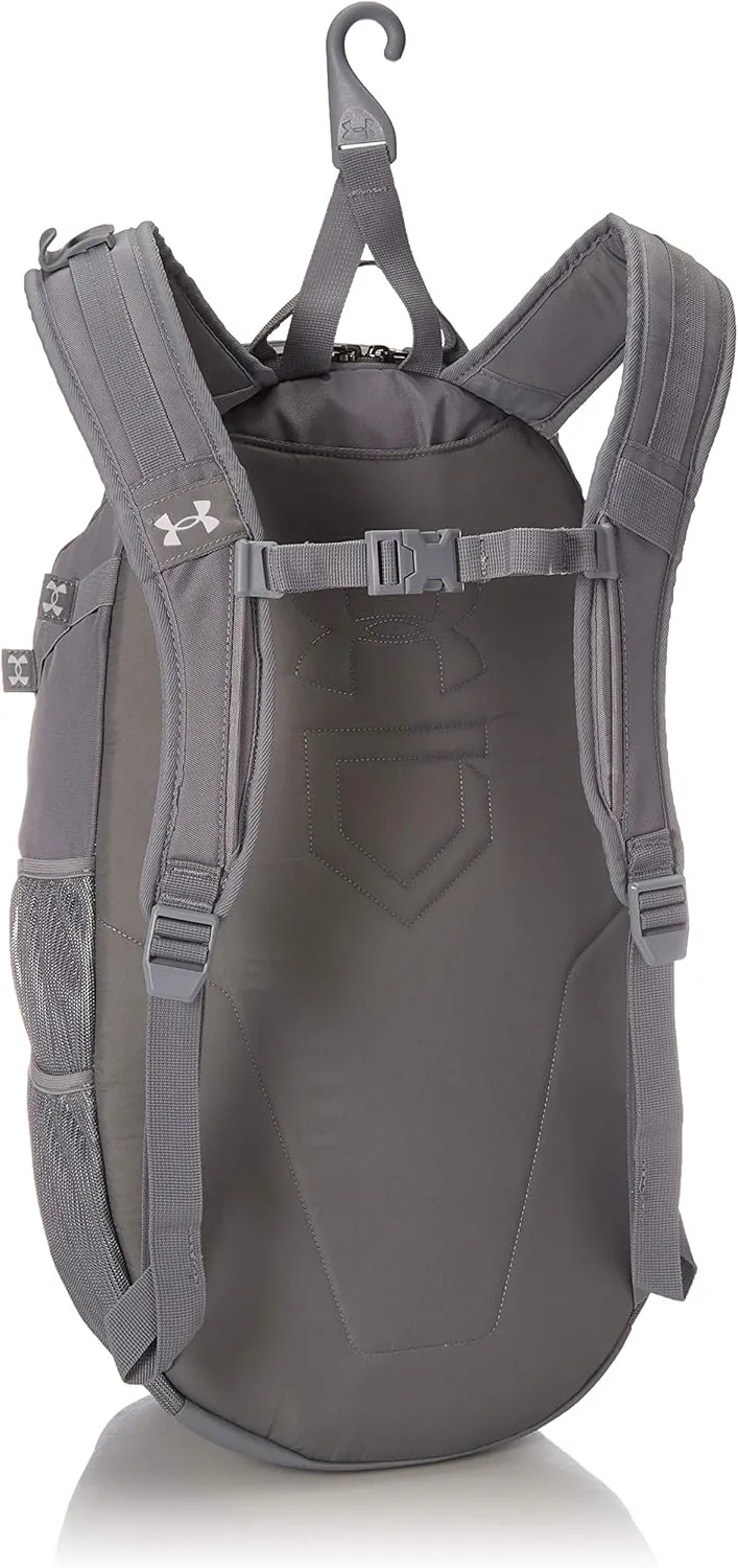 Under Armour mens Yard Baseball Backpack , Steel (035)/White , One Size
