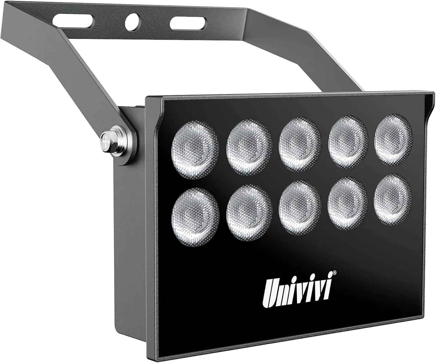 Univivi IR Illuminator 10 Led IR Lights for Night Vision Waterproof 850nm Long Range IR Light for Security Camera IR Light Outdoor & Indoor