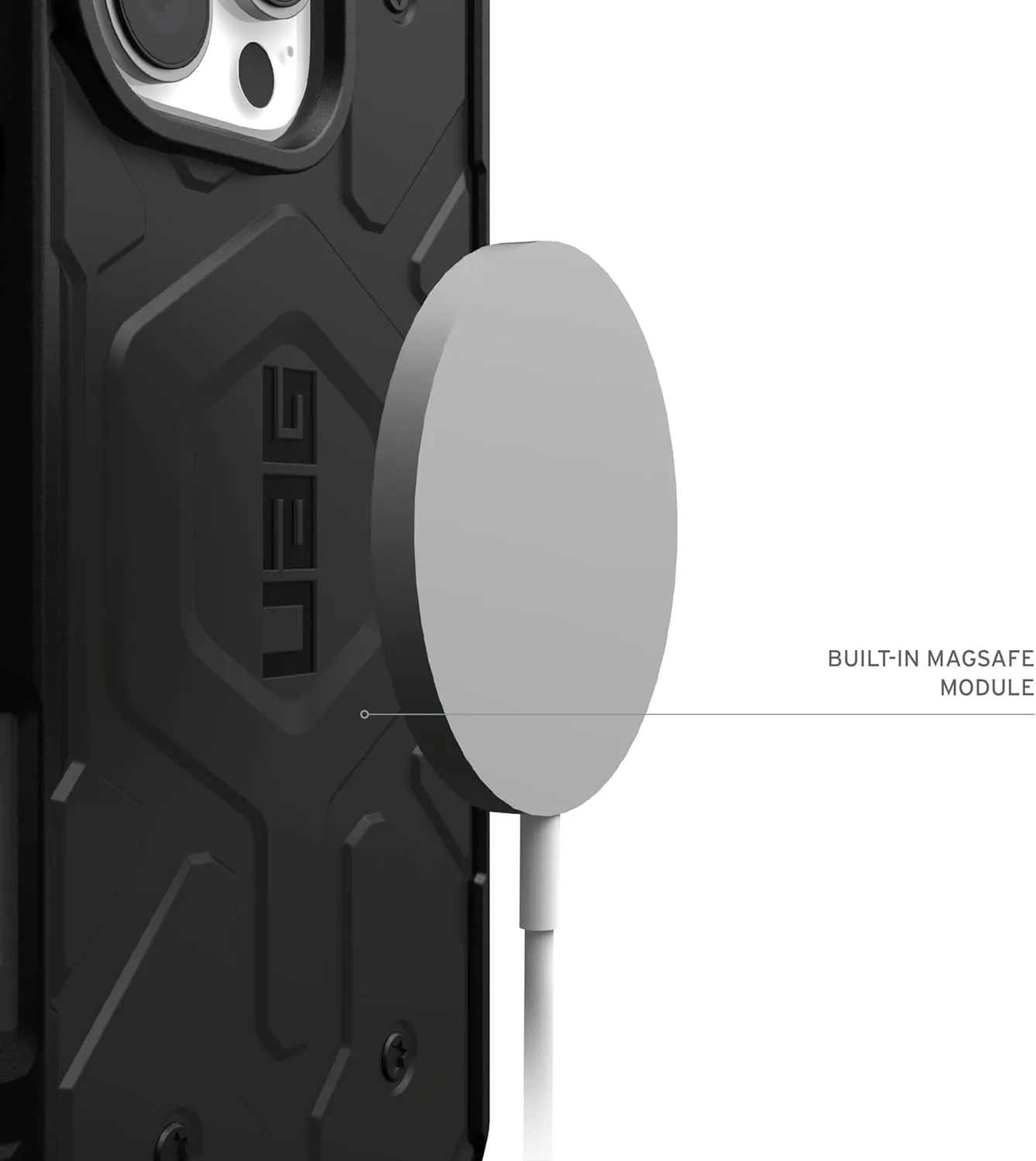 URBAN ARMOR GEAR UAG Designed for iPhone 16 Pro Max Case 6.9" Pathfinder - Compatible with MagSafe Charging Rugged Shockproof Anti-Slip Military Grade Protective Cover, Black