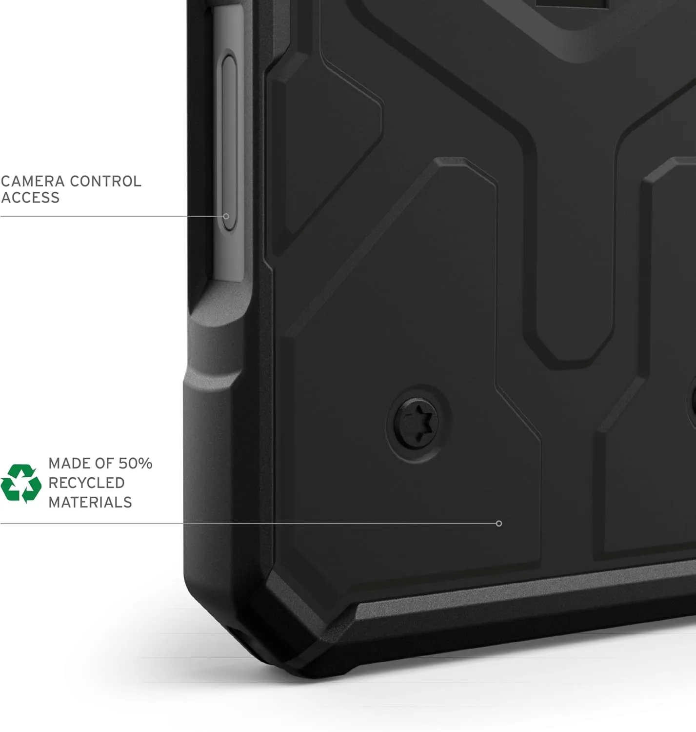 URBAN ARMOR GEAR UAG Designed for iPhone 16 Pro Max Case 6.9" Pathfinder - Compatible with MagSafe Charging Rugged Shockproof Anti-Slip Military Grade Protective Cover, Black