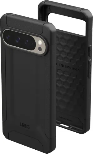 URBAN ARMOR GEAR UAG Made for Google Pixel 9 Pro XL Case Scout Black, Ultra Sleek Slim Fit Rugged Anti-Scratch Shockproof Military Drop Tested MIL-STD Protective Cover