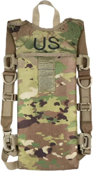 US Military OCP Hydration Carrier Pack Pouch Water Backpack Molle II Woodland 100 OZ / 3 Liter USGI