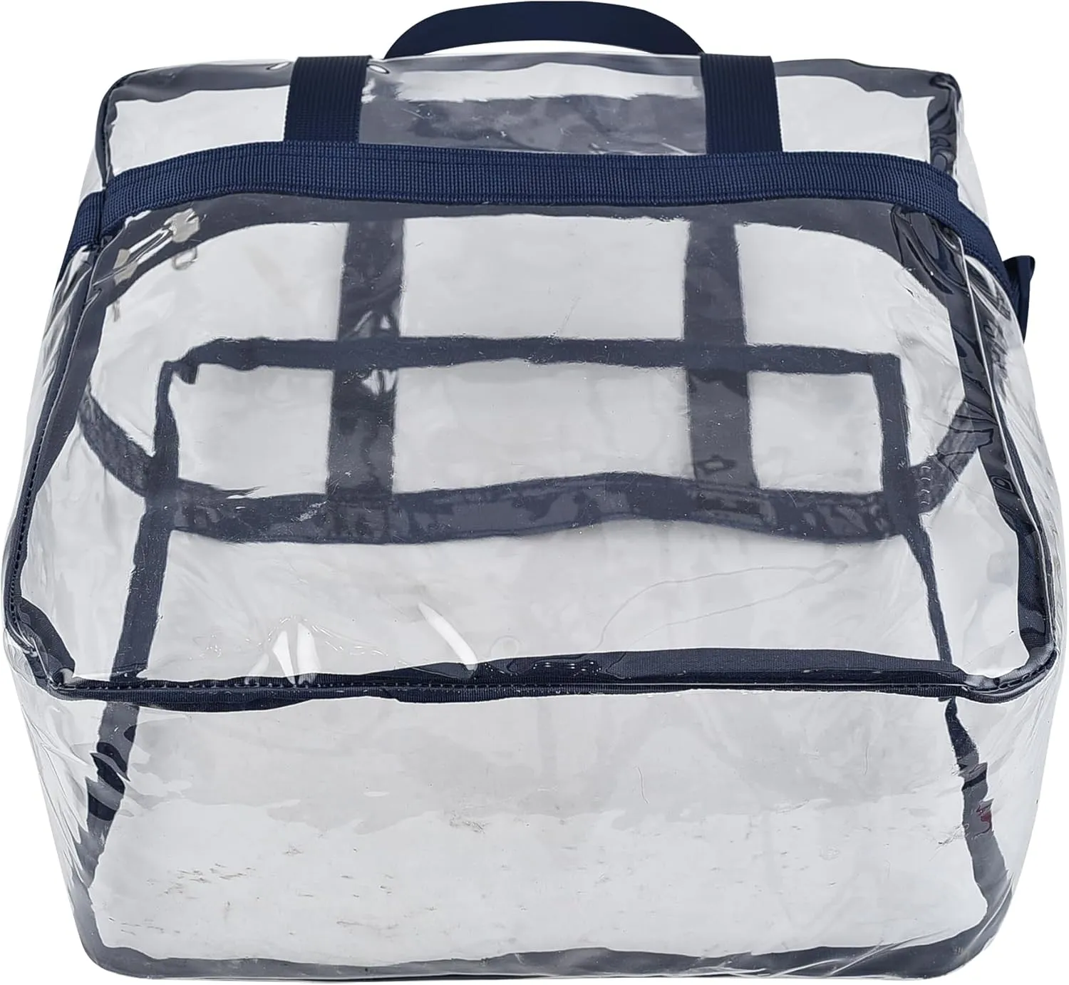 USPECLARE Clear Tote Stadium Approved, Security Travel & Gym Clear Bag for Work Sports Games Concerts